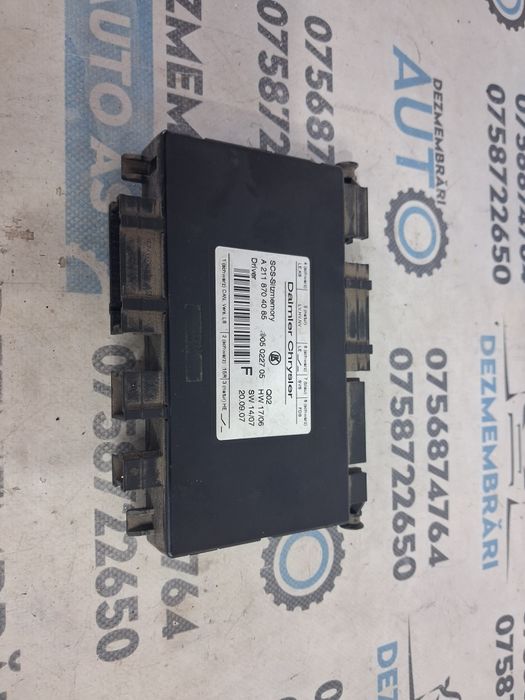 Modul scaun sofer Mercedes R Class R320 2007