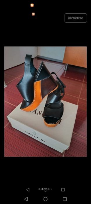 Sandale din piele naturală mărimea 38 Lasocki