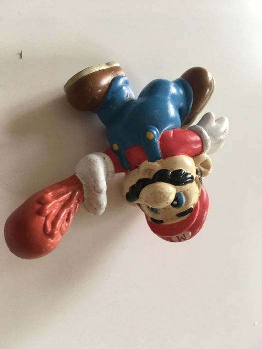 nintnedo MARIO figurina f rara originala joc pc NS 1992 PVC cauciucat