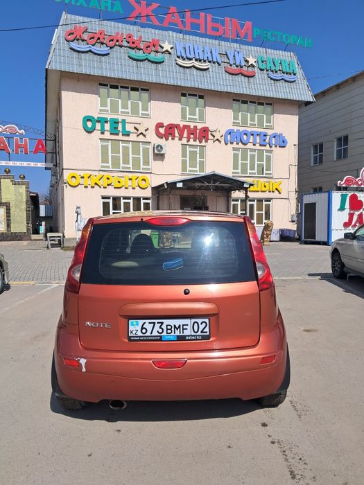 Ниссан ноте 2007 на автомате