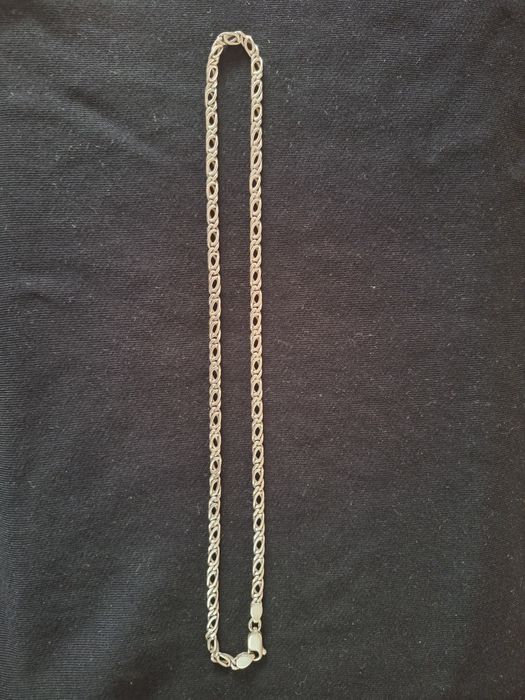 Цепь мужская серебро 925 проба