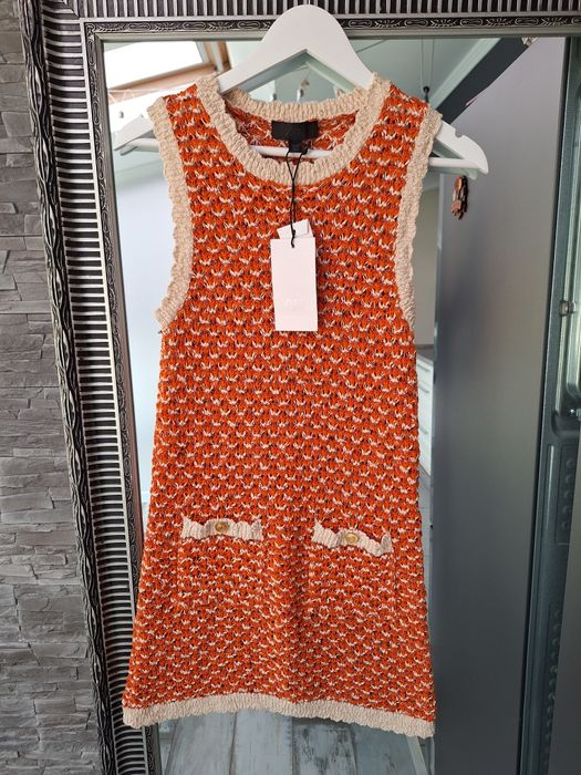 Рокля ZARA, knitted dress, размер М