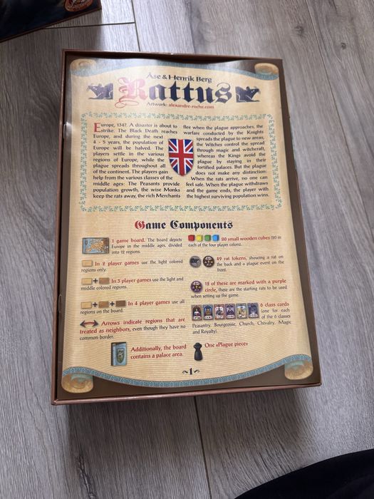 Rattus - joc/boardgame