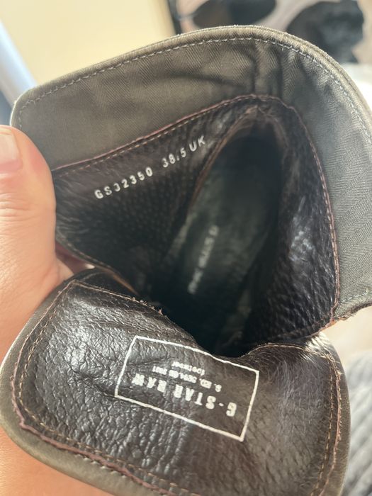 Боти G-star естествена кожа 38 номер