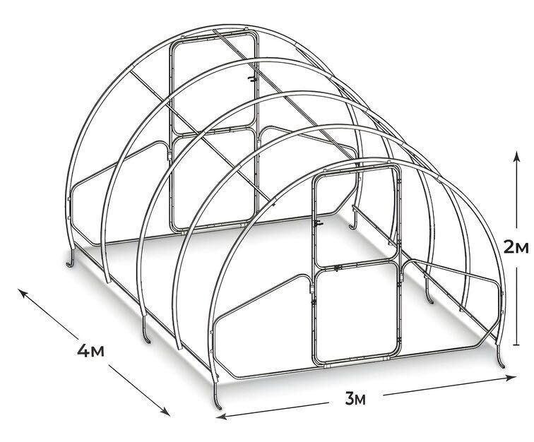Оранжерия поликарбонат