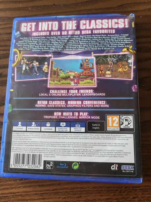 Игра Sega mega drive ps4