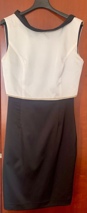 Официална дамска рокля от сатен Bobo Zander