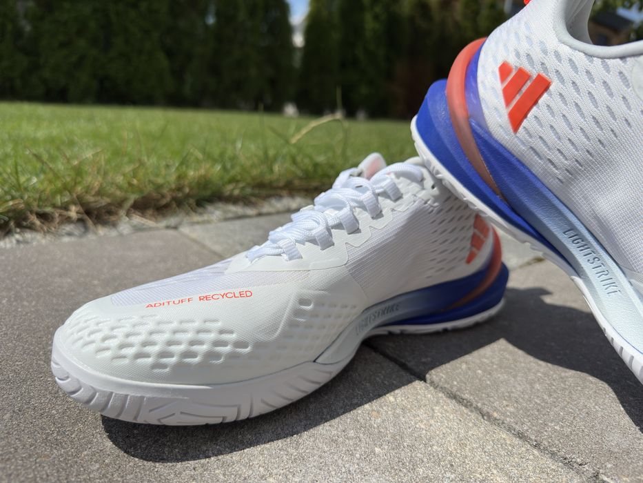 Adidas Adizero Cybersonic Men's Tennis Shoes, noi, mărimea 40 2/3.