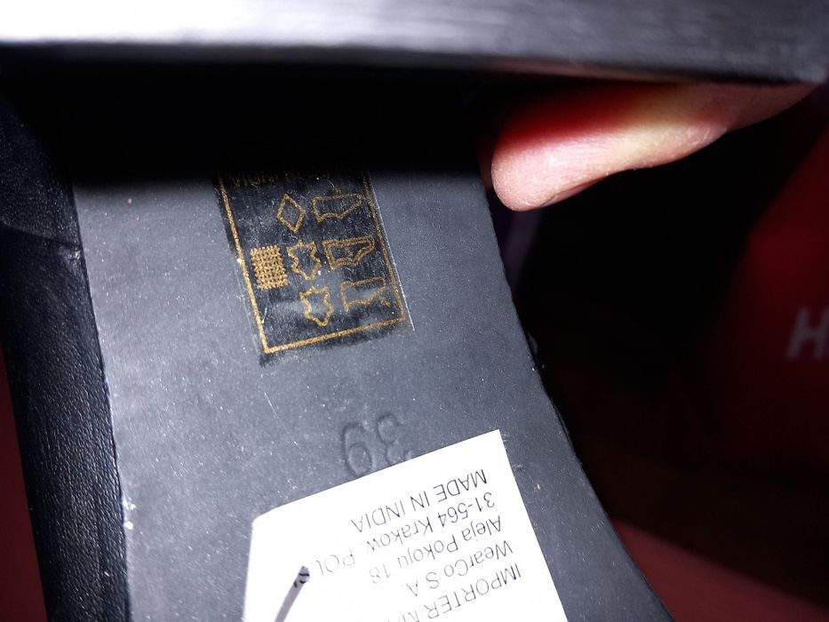 Нови (с етикети) боти от естествена кожа, 39 номер