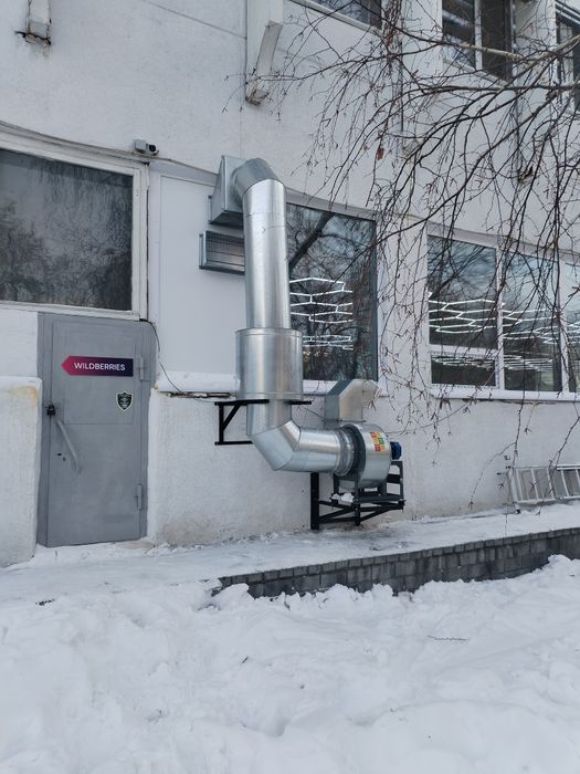 Вентиляция жестяной цех