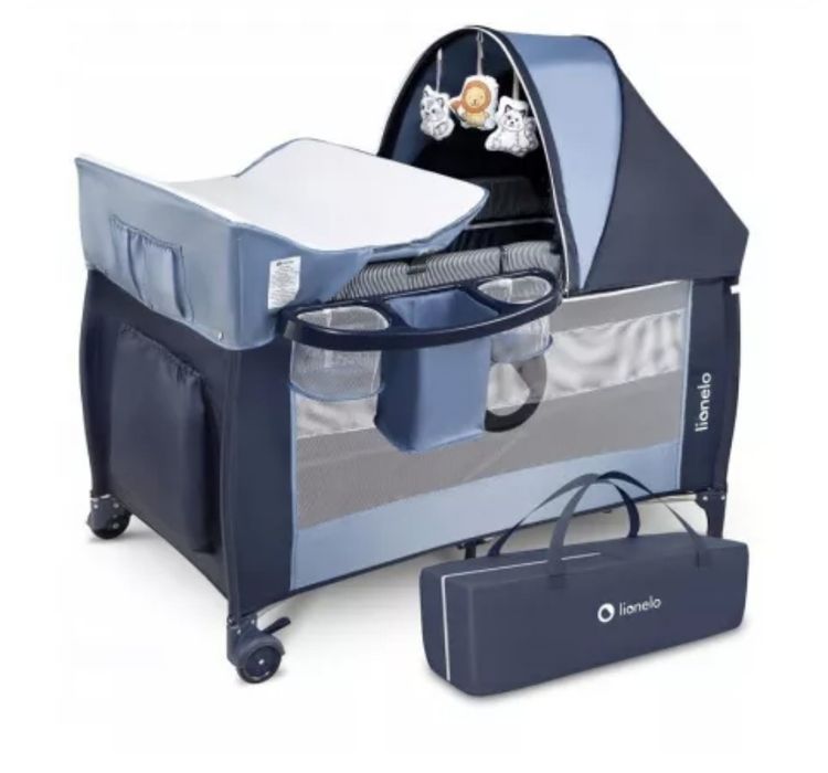 Patut pliabil cu 2 nivele, Sven Plus, Lionelo 120X60
Patut p2 nivLione