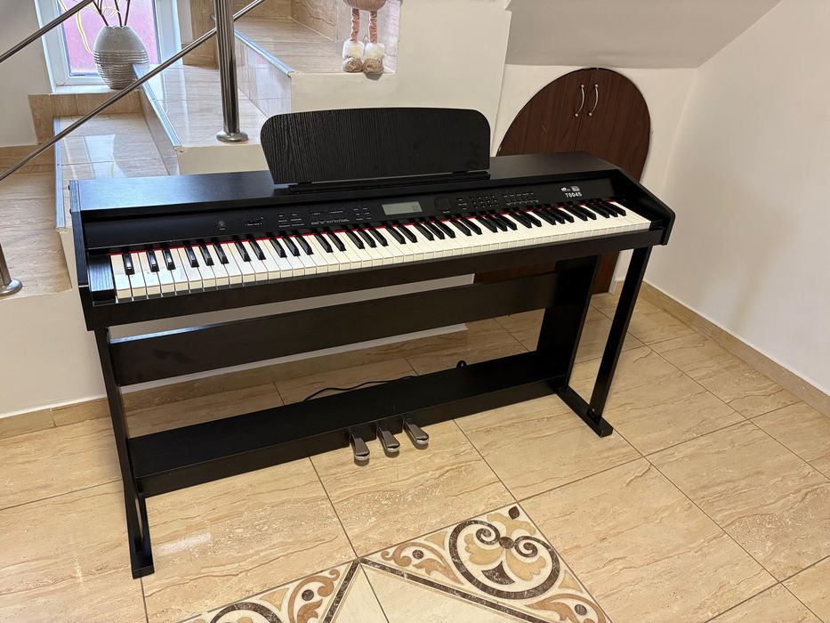 Pian digital vidaXL, 134 x 40 x 75 cm