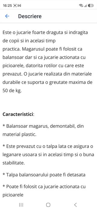 Balansoar Magarus