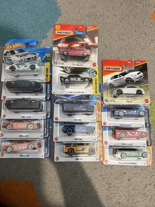 BMW колекция колички Hot Wheels