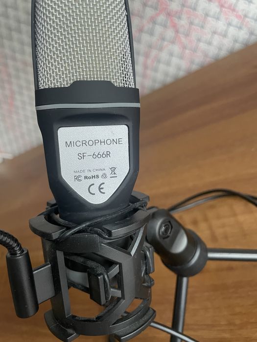 Микрофон с rgb подсветкой