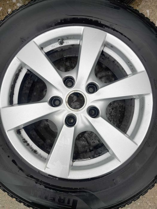 Set jante aliaj R17 5x112 Gama VAG cu anvelope allseason 235 65 R17