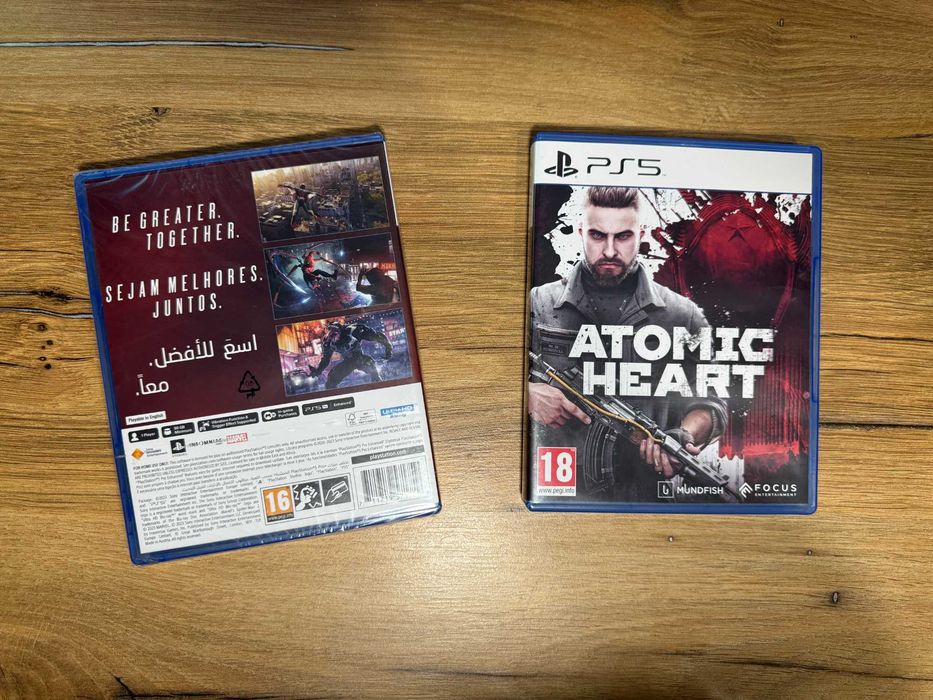 Spider Man 2 и Atomic Heart для PS5