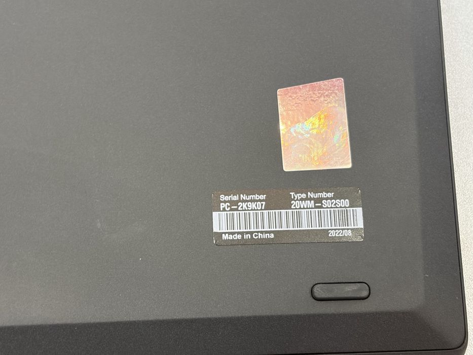 Lenovo ThinkPad T14s Gen2, ecran 14”, I7-1165 G7, SSD 512, RAM 16 GB