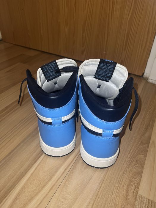 Adidasi Jordan 1 high obsidian marimea 42 ca nou