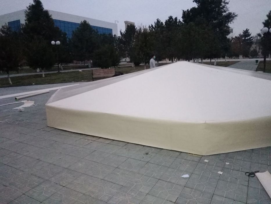 Тент банер соя сетка банер ойна салафан урнатиш