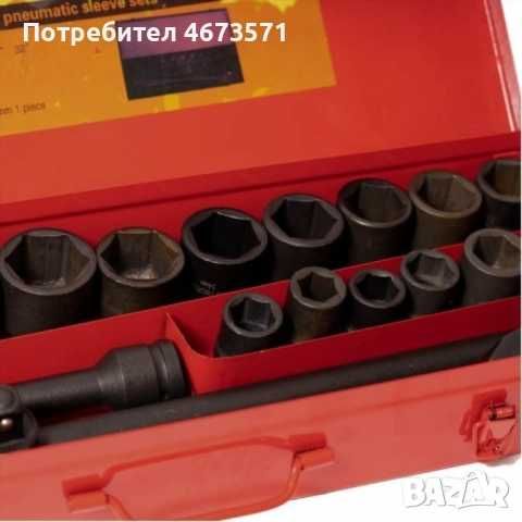 Комплект ударни вложки 3/4 с тресчотка - гедоре