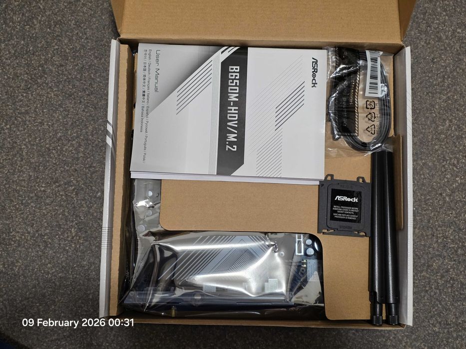 AMD Ryzen 5 7600 + ASRock B650M-HDV/M.2 + Kingston 32GB DDR5 5600Mhz