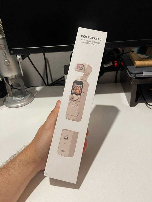 Продам белый DJI Pocket 2 Exclusive Combo (Sunset White)