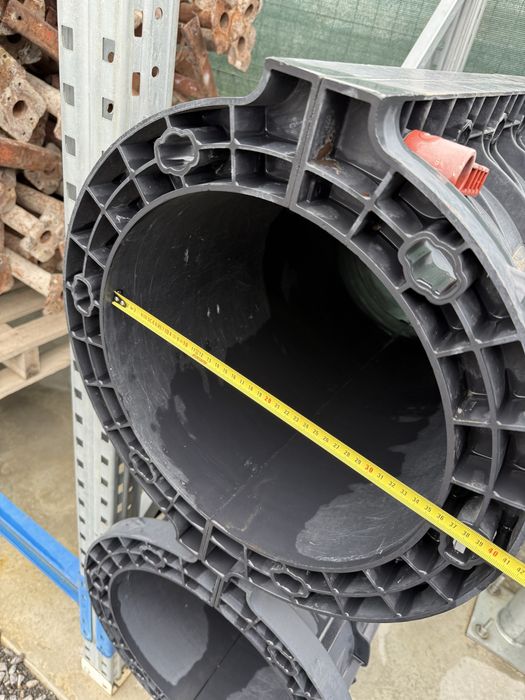 Cofraj stalpi beton rotund GEOTUBE diametru 35 cm  profesional