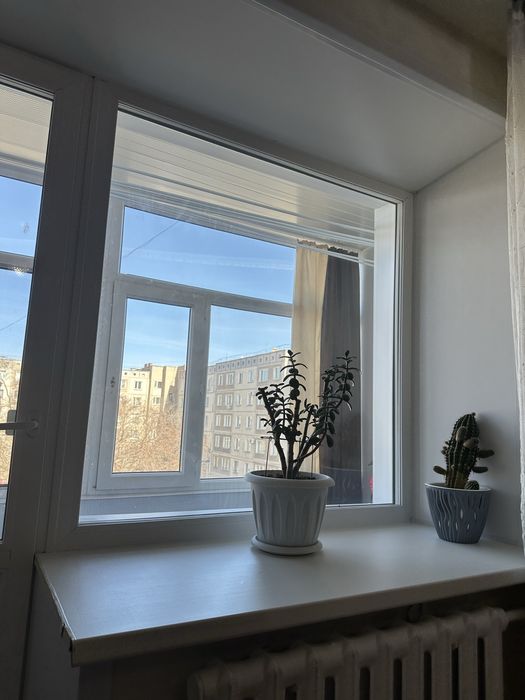 Окно с балконной дверью