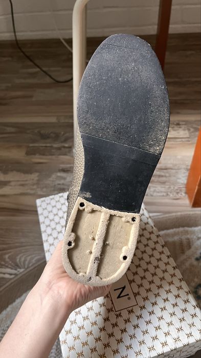 Осенние ботиночки кожа