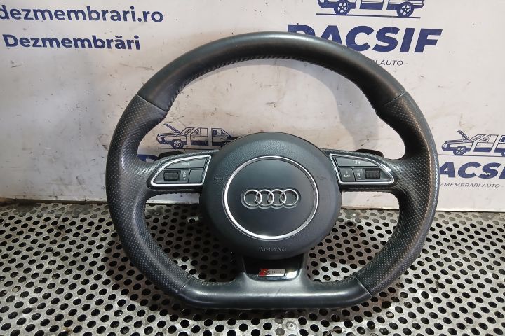 Volan cu comenzi si airbag S-line Audi A5 8T [facelift] [2011 - 2016]