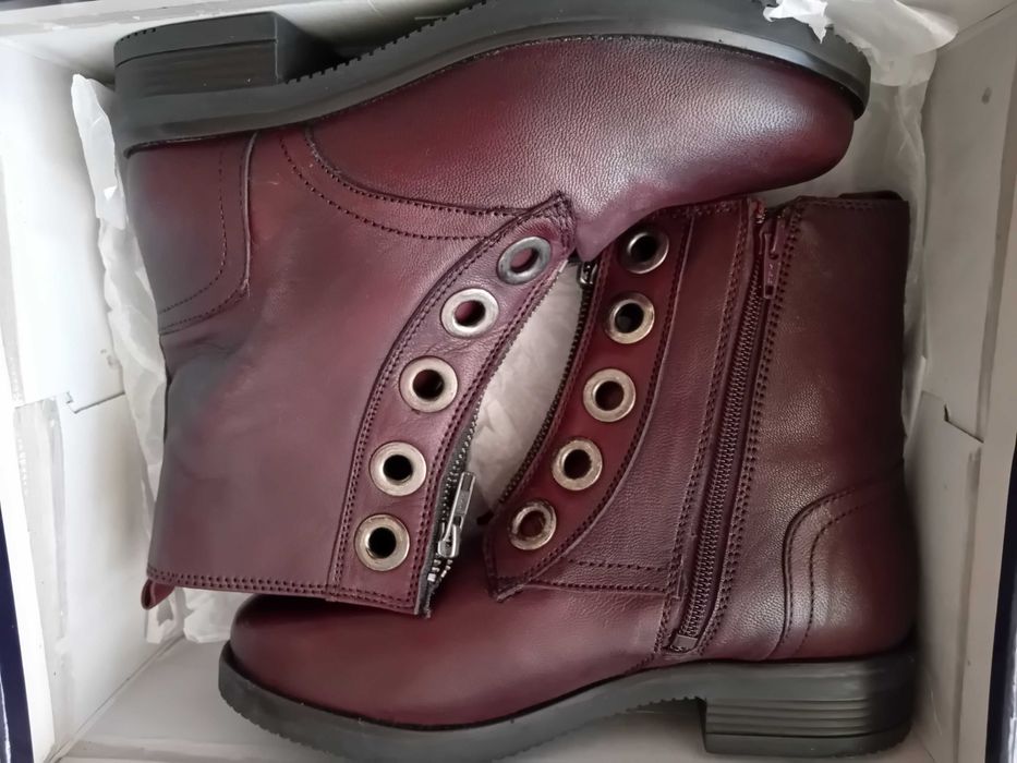 Нови естествена кожа боти N39