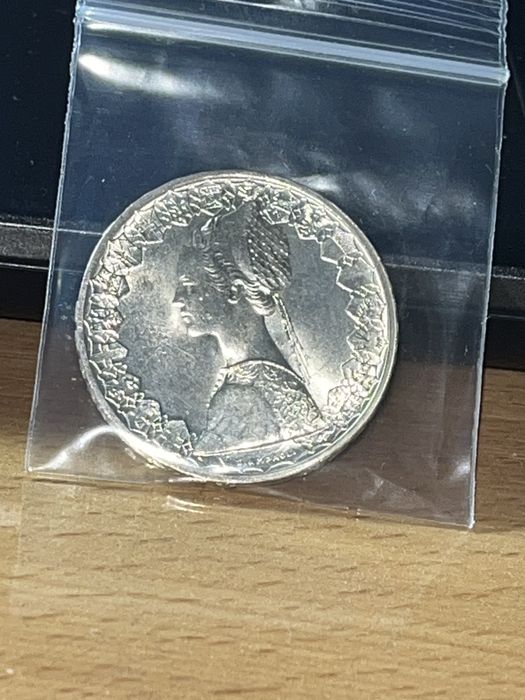 Италия 500 лир (серебро)