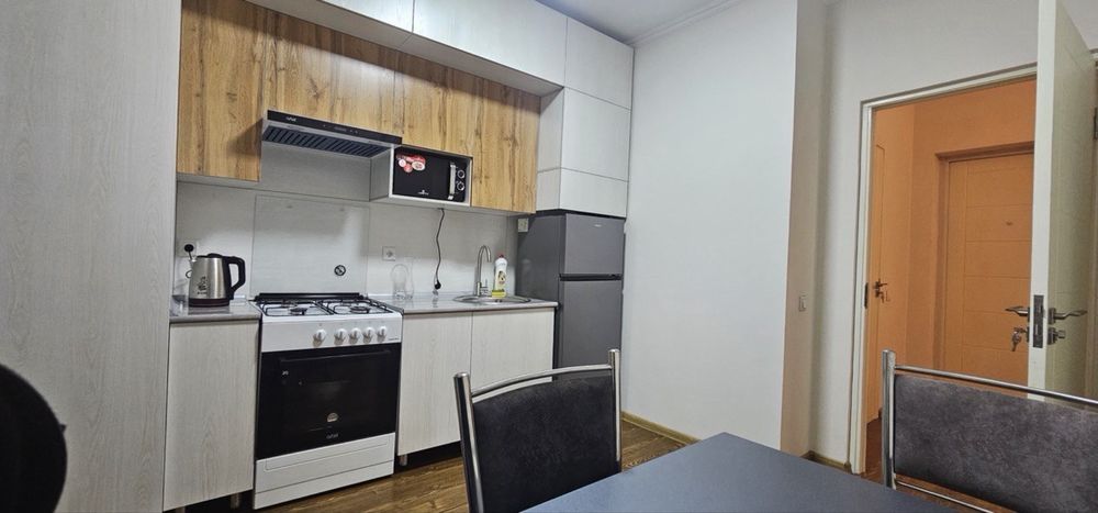 1-комнатная Этаж 9 38кв Махтумкули рядом  Макро  Новостройка