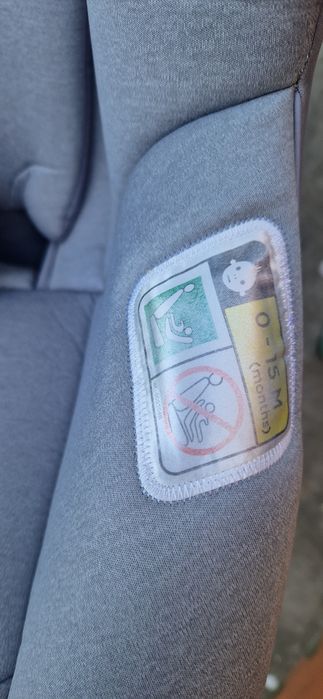 Joie-Scaun Auto I-Spin 360 E Gray Flannel, 61 cm-105 cm, testat ADAC si certificat R129 , fără accidente