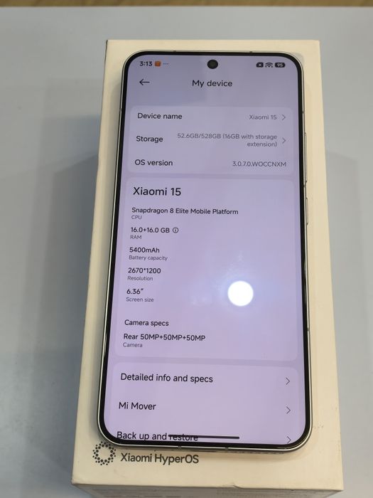 Xiaomi 15 CN Snapdragon 8 Elite 16/512Gb