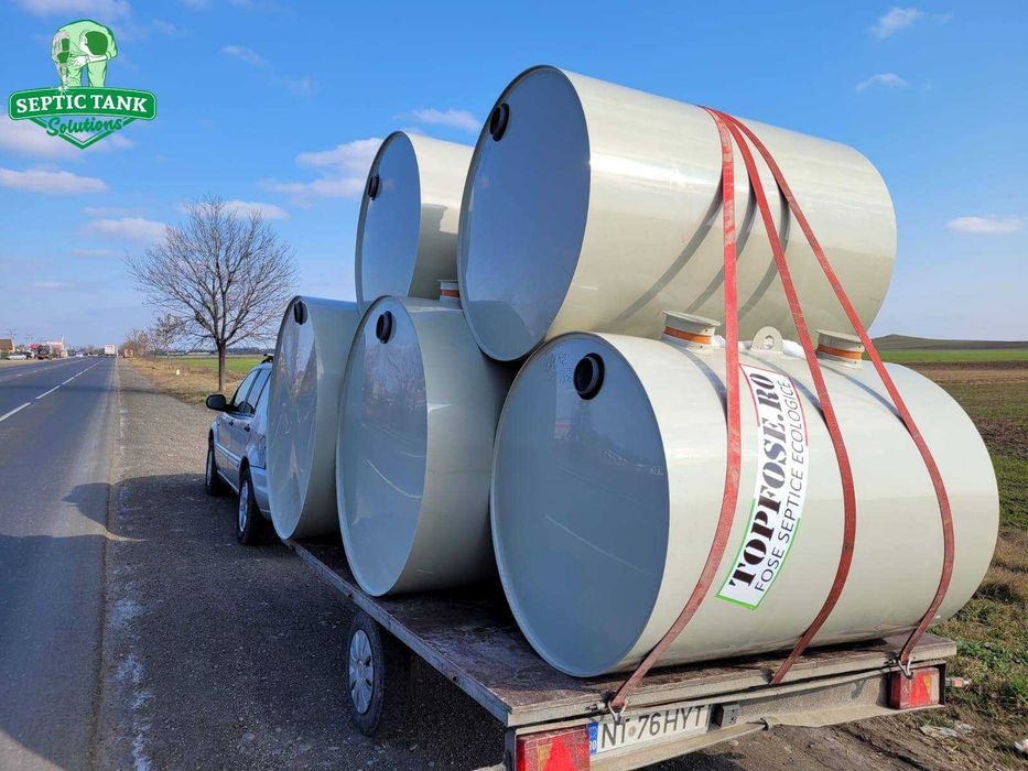 Fosa Septica 3000L cu 3 Camere, GARANTIE 20 Ani! Transport GRATUIT!!