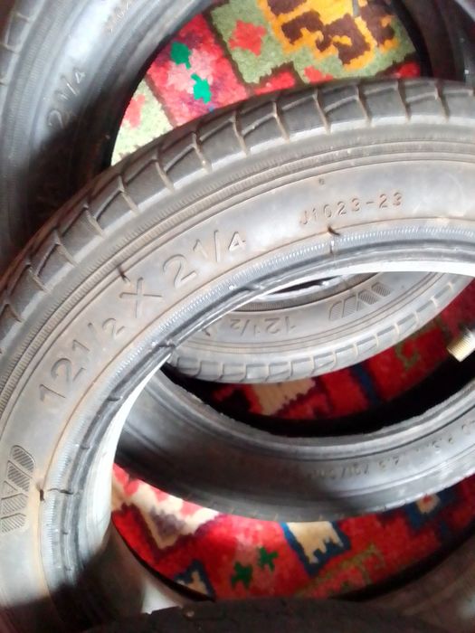 Колеса разные.вело.коляска.