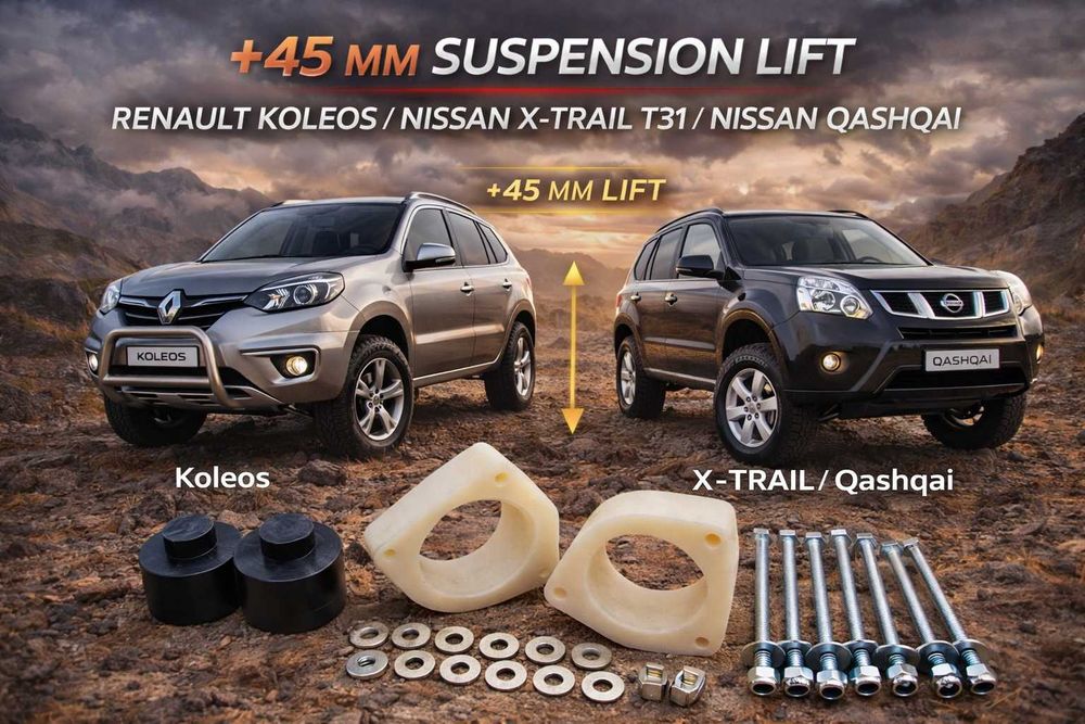 Inaltare suspensie Renault Koleos/Nissan X-trail 2 T31 /Nissan Qashqai