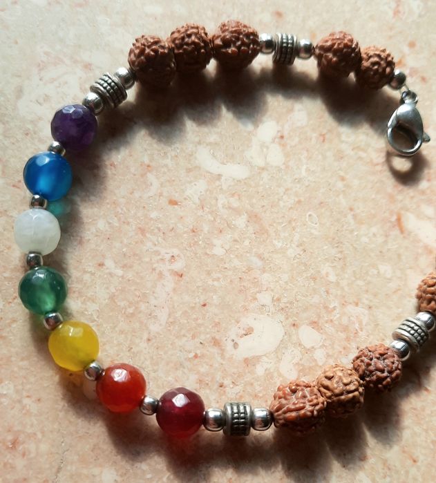 Bratara Echilibrare Chakre cu Rudraksha