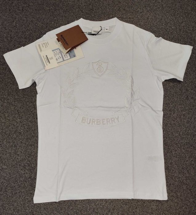 Мъжка памучна тениска фланелка блуза Burberry 2025