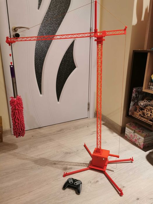 ПРОМО: Макет модел на кран - кулокран управляван с дистанционно