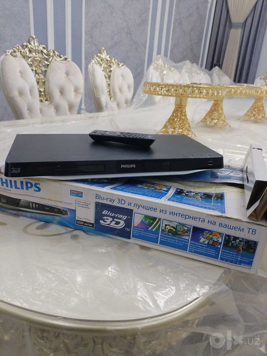 DVD Phillips 3D Blu-ray Smart tv