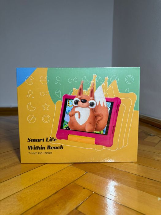 Tableta Copii / Model TK707 / 32 GB Memorie / Husa Roz