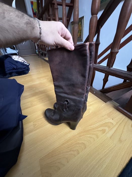 Cizme pentru femei, din piele, marimea 36