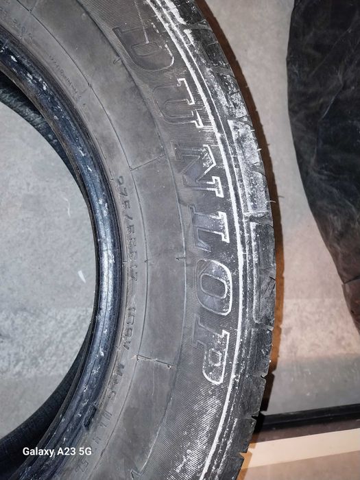 Гуми DUNLOP 275/55/R17, ползвани, 4 броя