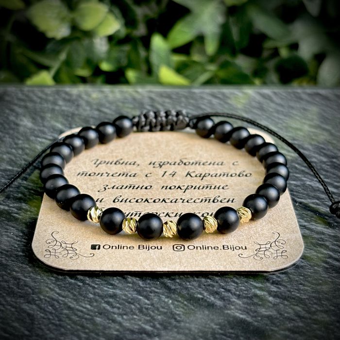 Гривни с 14к златен слой