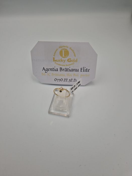 Inel aur 14k 0.98gr cod 539