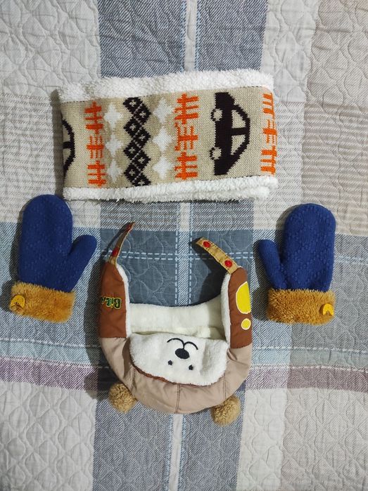 Зимний комплект на мальчика 3-5 лет