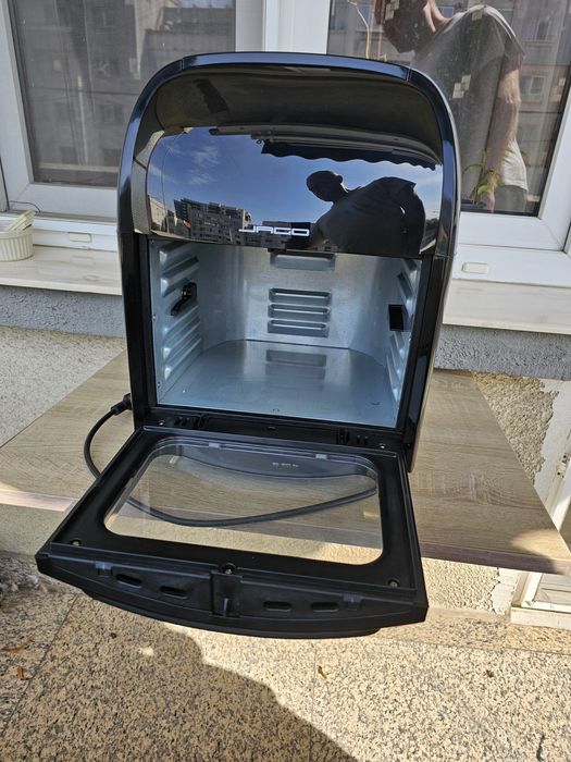 Friteuza cu aer cald, Rotisor, Deshidrator, 3 in 1, Jago, 12 Litri